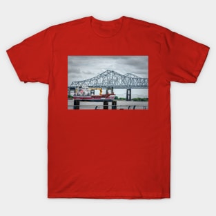 Wagenborg On the Mississippi River New Orleans by Debra Martz T-Shirt